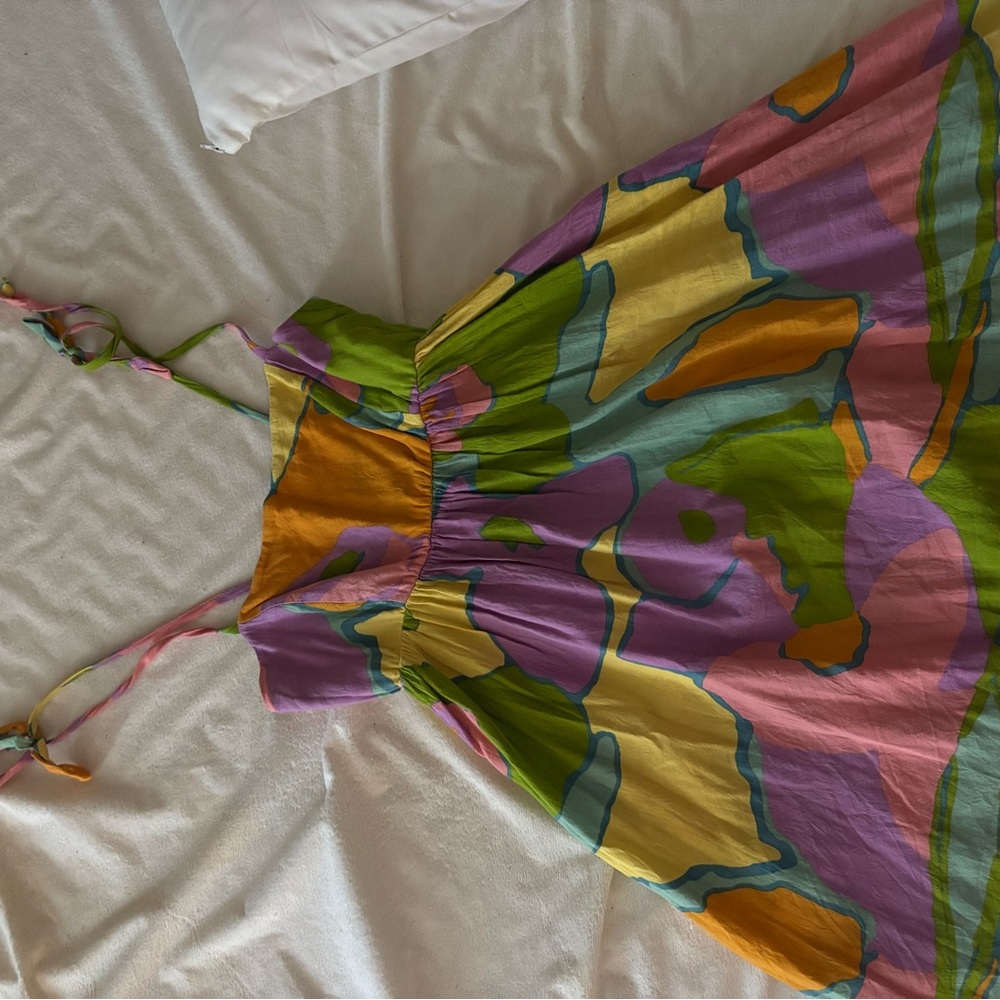 Show Me Your MuMu Multicolor Abstract Dress